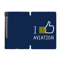 Thumbnail for I Like Aviation Designed Samsung Tablet Cases
