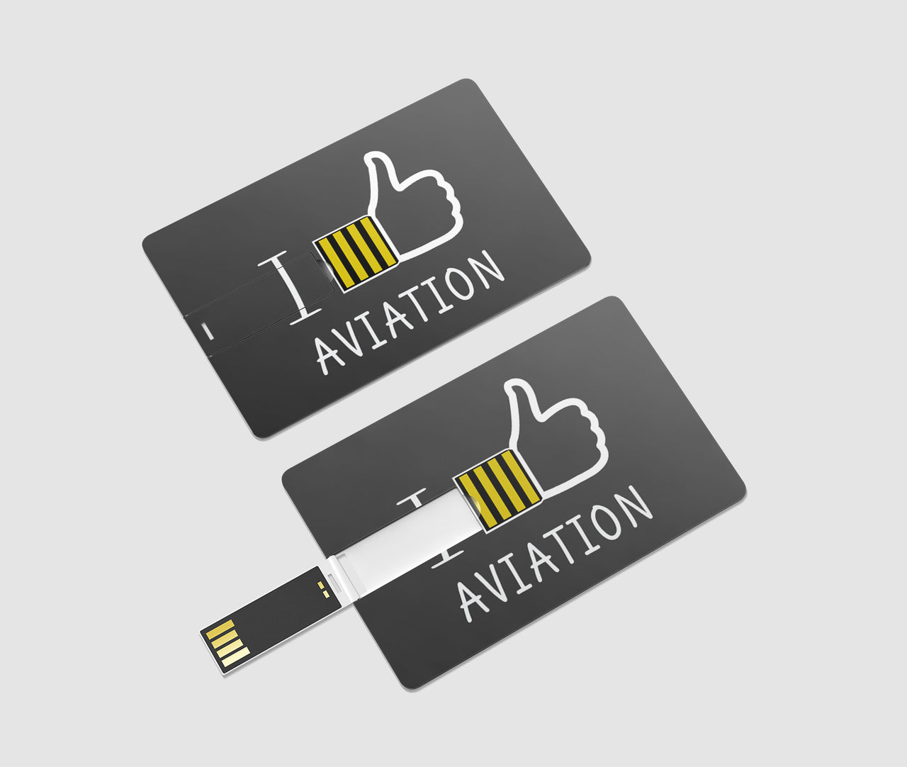 I Like Aviation Designed USB Cards