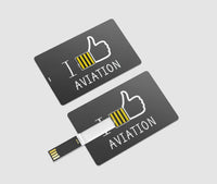 Thumbnail for I Like Aviation Designed USB Cards
