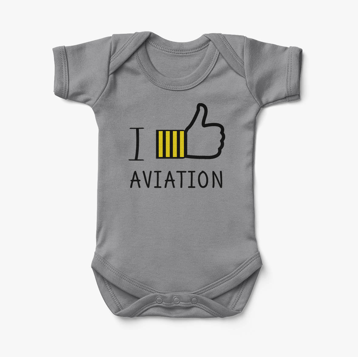 I Like Aviation Designed Baby Bodysuits