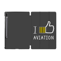 Thumbnail for I Like Aviation Designed Samsung Tablet Cases