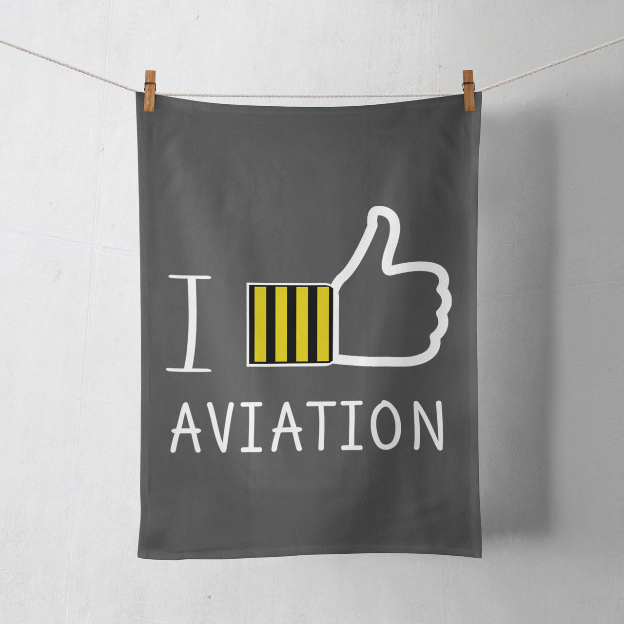 I Like Aviation Designed Towels