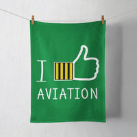 Thumbnail for I Like Aviation Designed Towels
