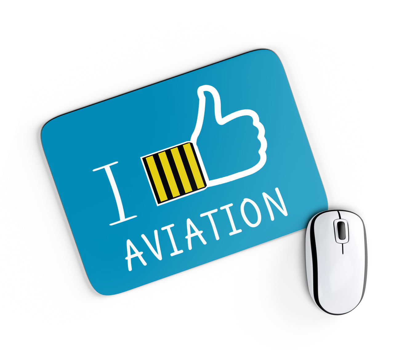 I Like Aviation Designed Mouse Pads