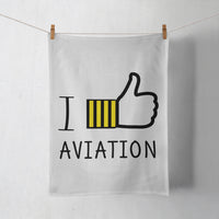 Thumbnail for I Like Aviation Designed Towels