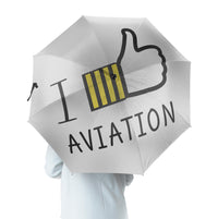 Thumbnail for I Like Aviation Designed Umbrella