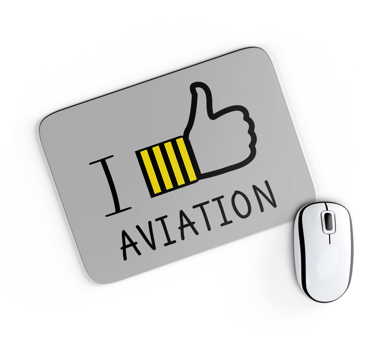 I Like Aviation Designed Mouse Pads