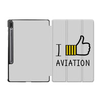 Thumbnail for I Like Aviation Designed Samsung Tablet Cases
