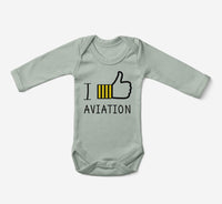 Thumbnail for I Like Aviation Designed Baby Bodysuits