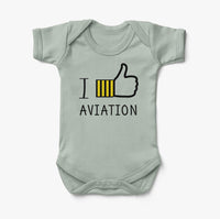 Thumbnail for I Like Aviation Designed Baby Bodysuits