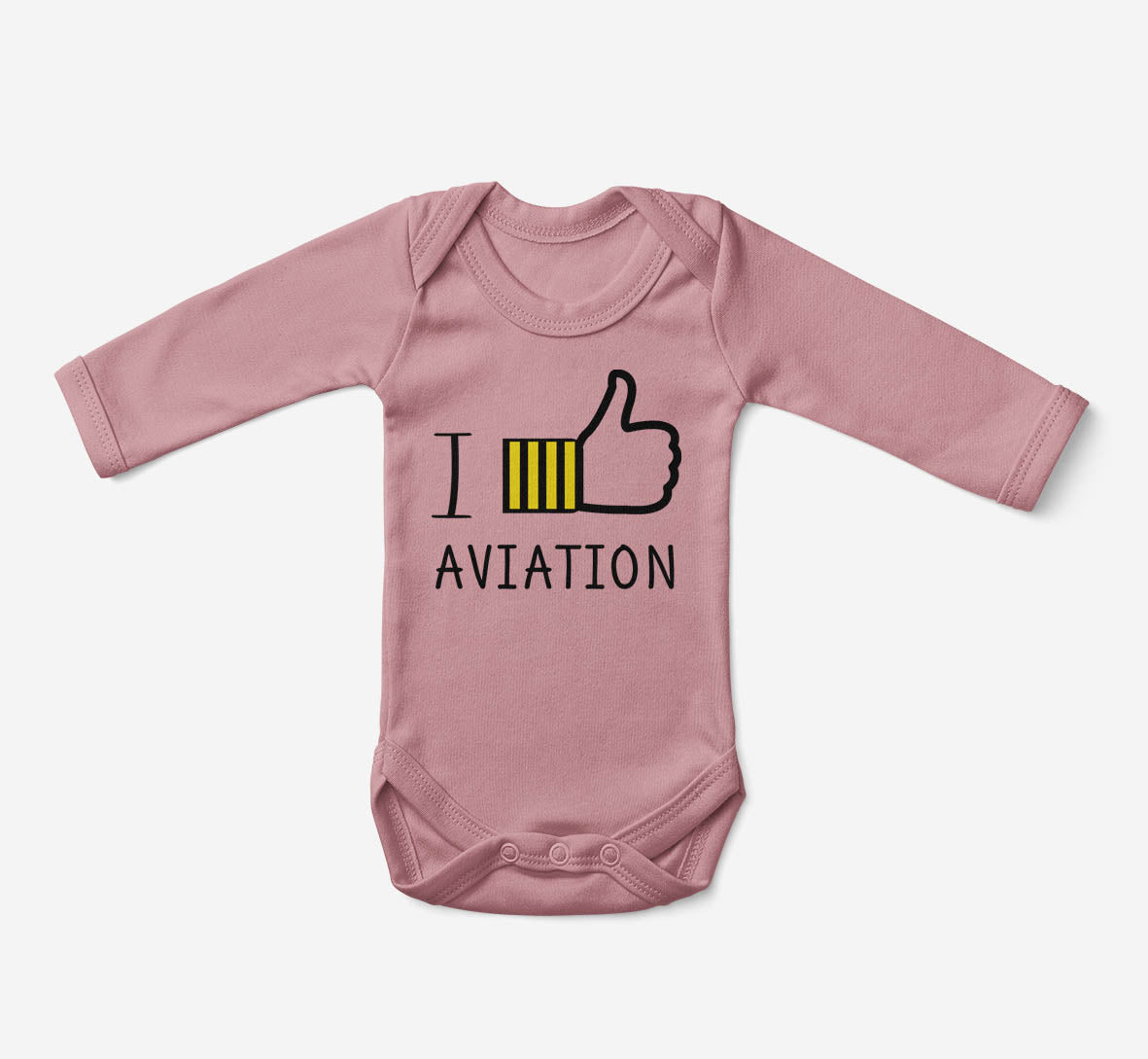 I Like Aviation Designed Baby Bodysuits