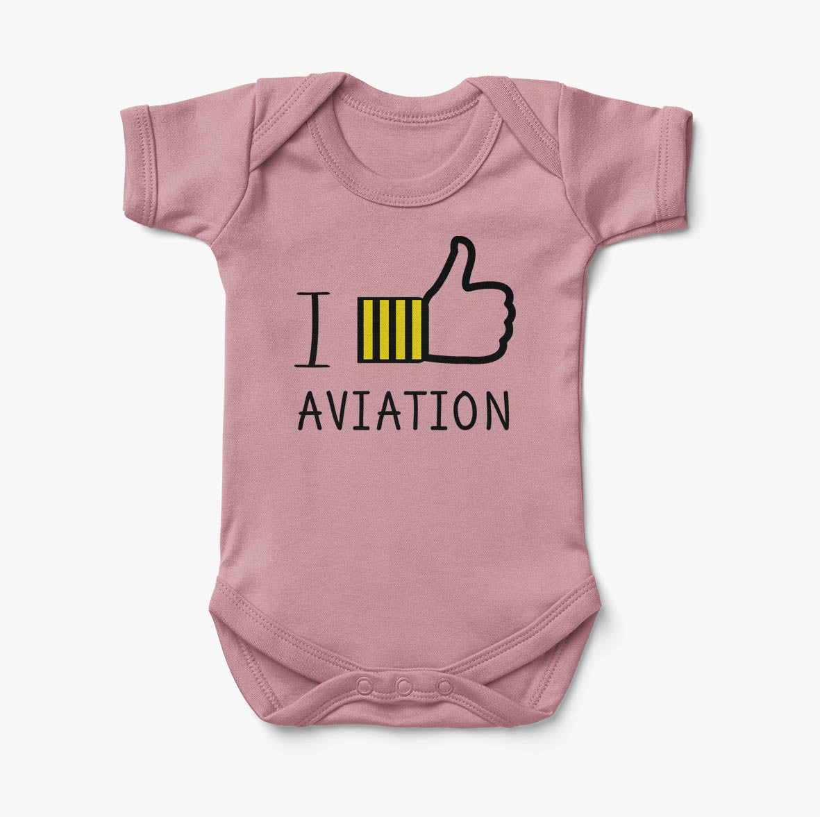 I Like Aviation Designed Baby Bodysuits