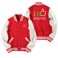 Thumbnail for I Like Aviation Designed Baseball Style Jackets