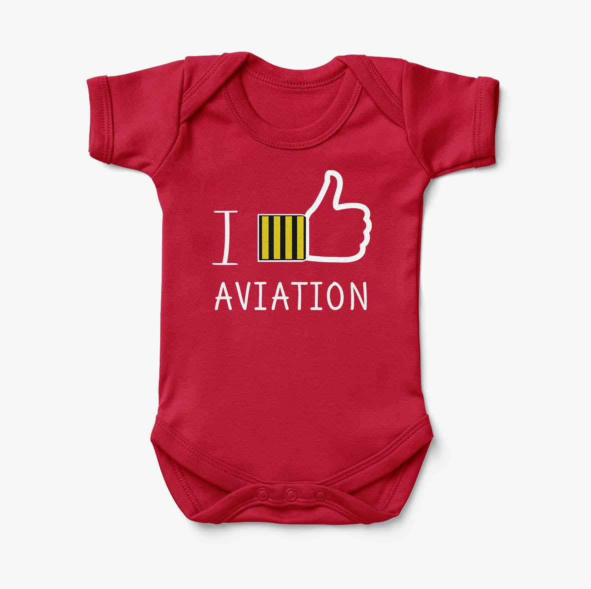 I Like Aviation Designed Baby Bodysuits