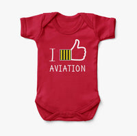 Thumbnail for I Like Aviation Designed Baby Bodysuits