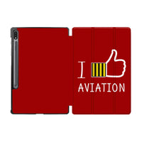 Thumbnail for I Like Aviation Designed Samsung Tablet Cases