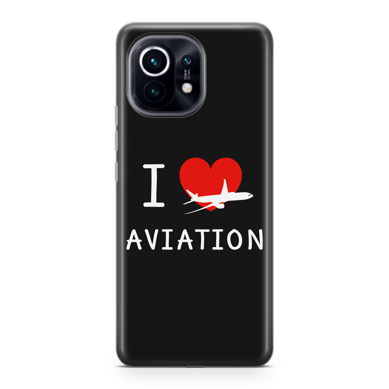 I Love Aviation Designed Xiaomi Cases