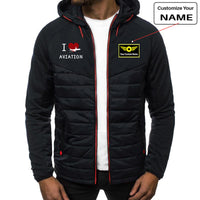 Thumbnail for I Love Aviation Designed Sportive Jackets