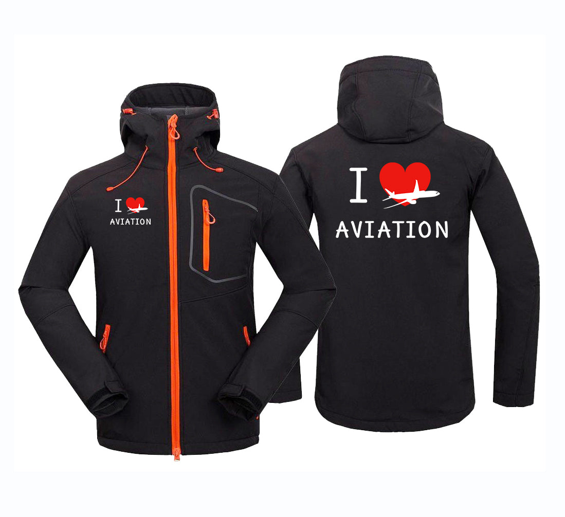 I Love Aviation Polar Style Jackets