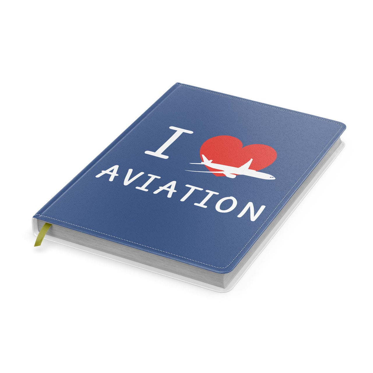 I Love Aviation Designed Notebooks