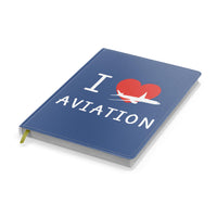Thumbnail for I Love Aviation Designed Notebooks