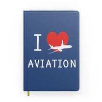Thumbnail for I Love Aviation Designed Notebooks