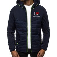 Thumbnail for I Love Aviation Designed Sportive Jackets