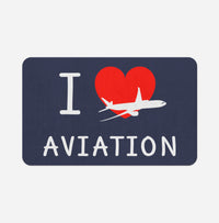 Thumbnail for I Love Aviation Designed Bath Mats