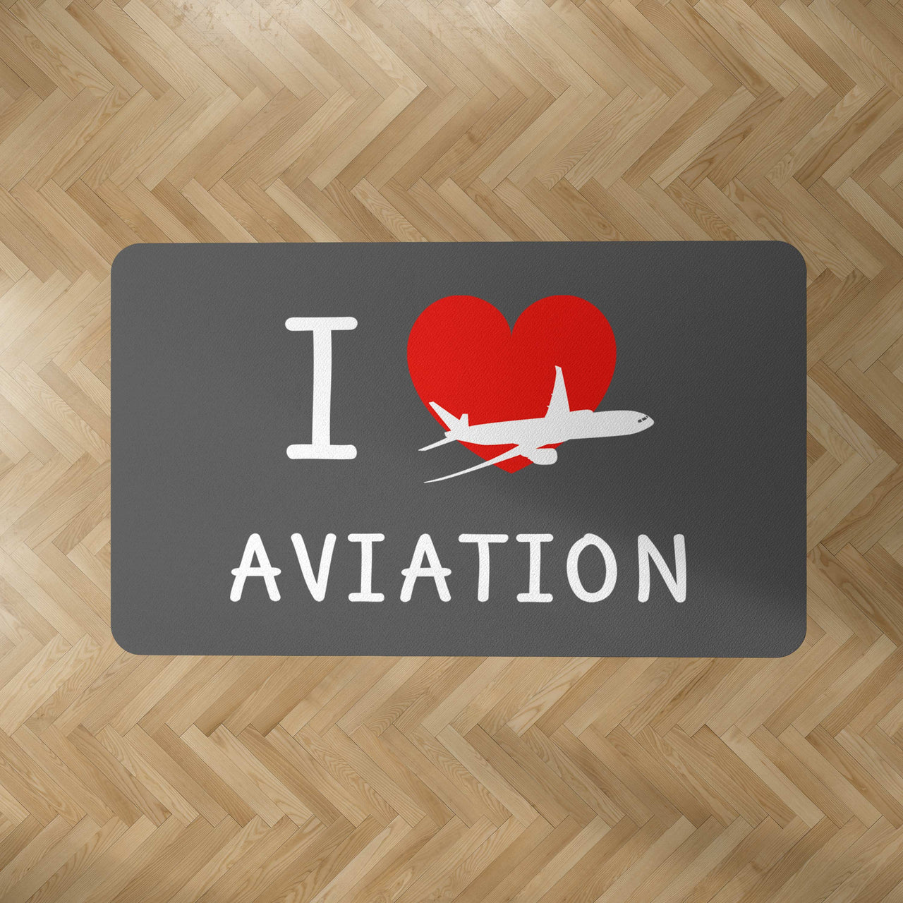 I Love Aviation Designed Carpet & Floor Mats