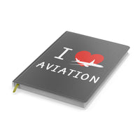 Thumbnail for I Love Aviation Designed Notebooks
