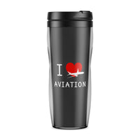 Thumbnail for I Love Aviation Designed Travel Mugs