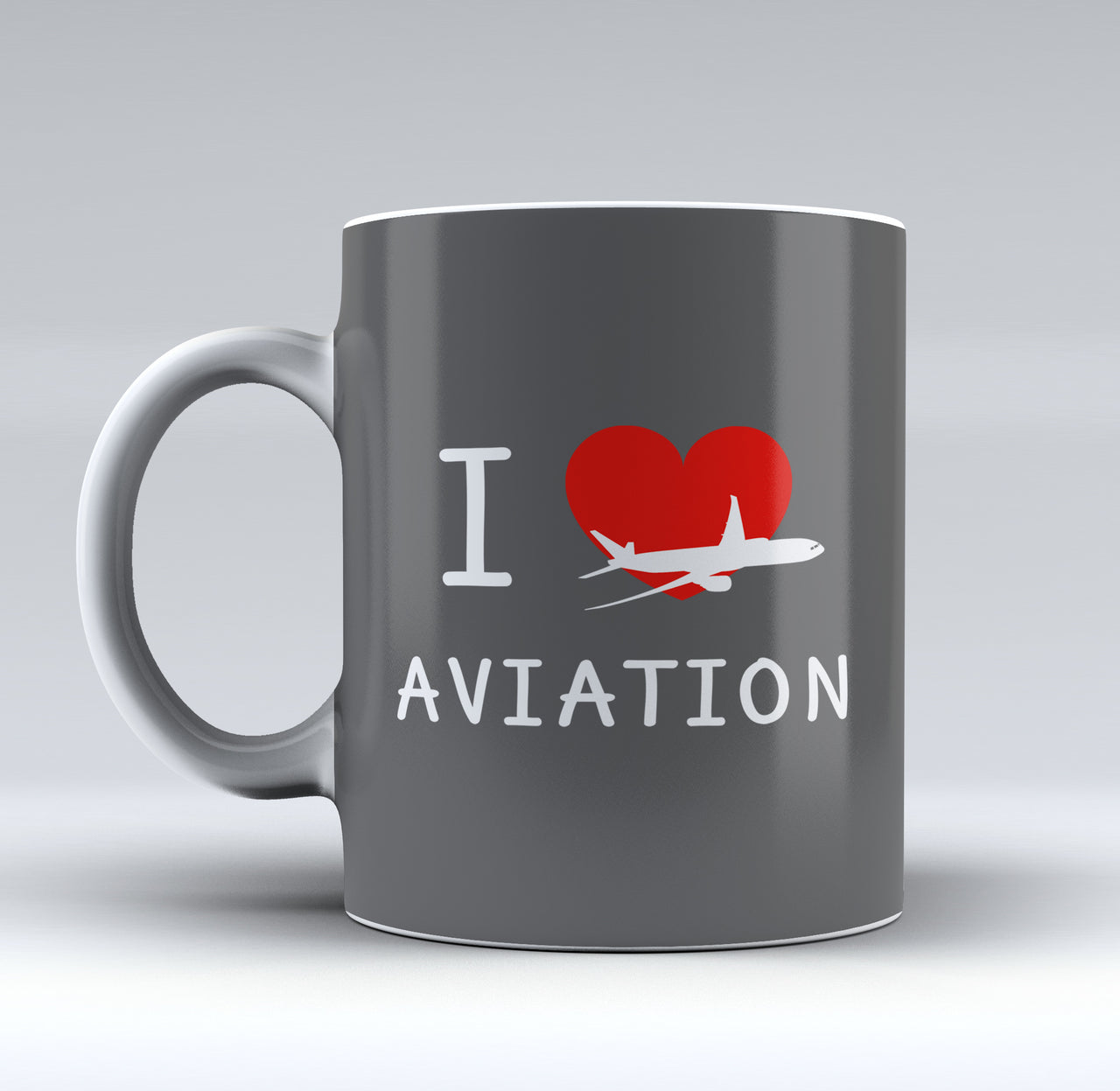 I Love Aviation Designed Mugs
