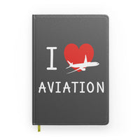 Thumbnail for I Love Aviation Designed Notebooks