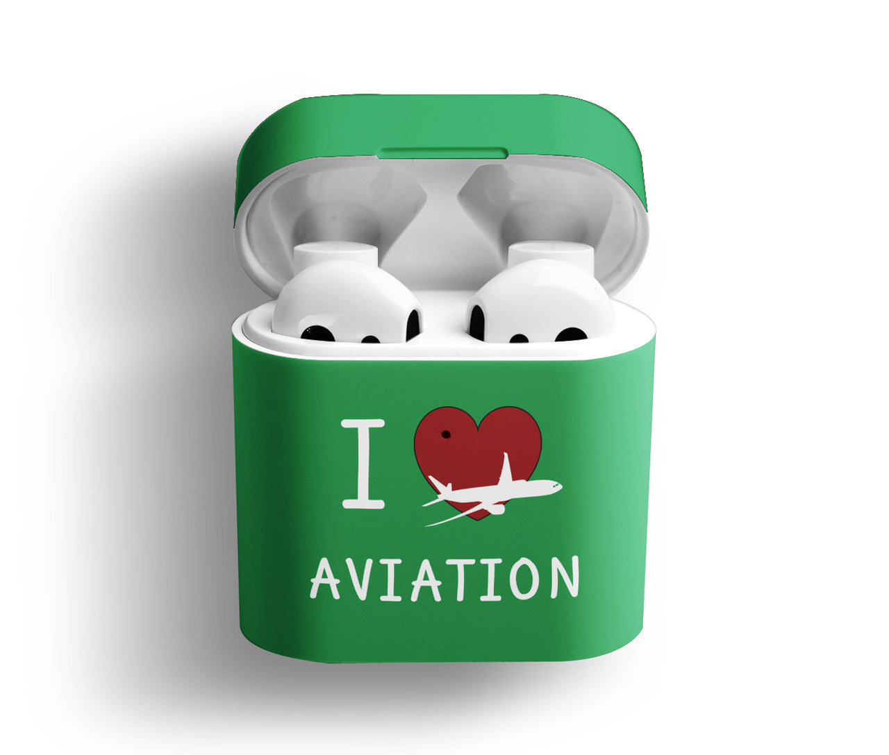 I Love Aviation Designed AirPods  Cases