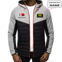 Thumbnail for I Love Aviation Designed Sportive Jackets