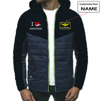 Thumbnail for I Love Aviation Designed Sportive Jackets