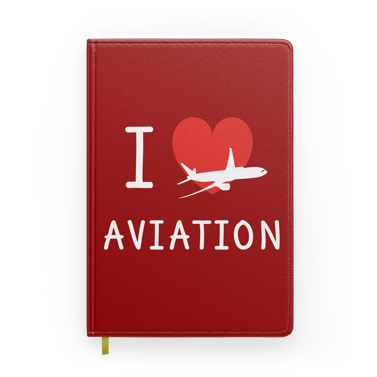 I Love Aviation Designed Notebooks