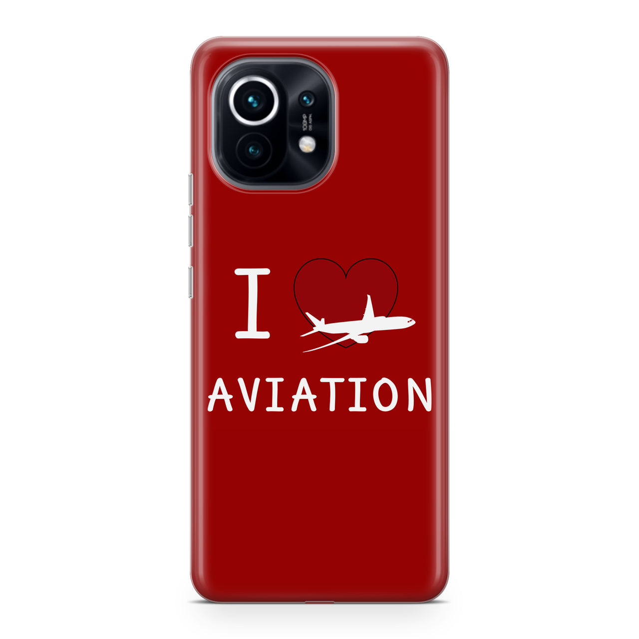 I Love Aviation Designed Xiaomi Cases