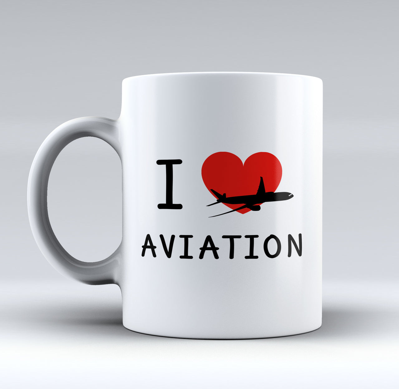 I Love Aviation Designed Mugs