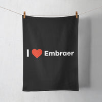 Thumbnail for I Love Embraer Designed Towels