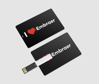 Thumbnail for I Love Embraer Designed USB Cards