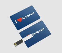 Thumbnail for I Love Embraer Designed USB Cards