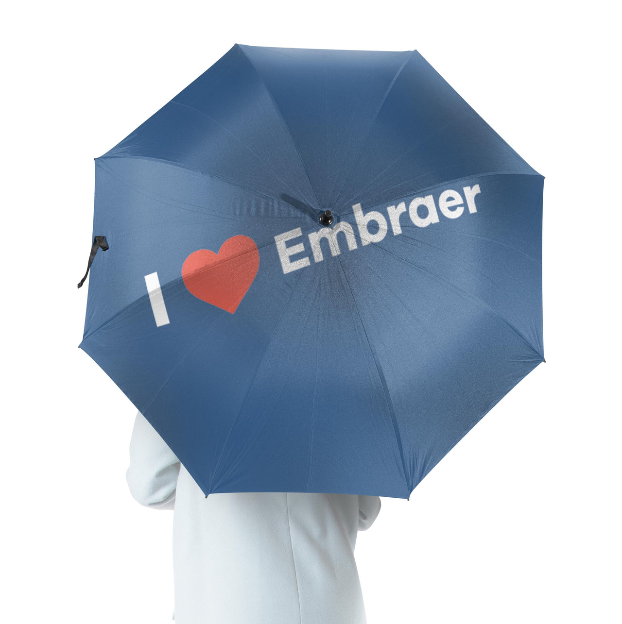 I Love Embraer Designed Umbrella