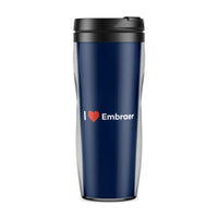 Thumbnail for I Love Embraer Designed Travel Mugs