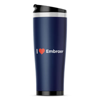 Thumbnail for I Love Embraer Designed Travel Mugs