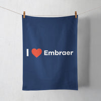 Thumbnail for I Love Embraer Designed Towels