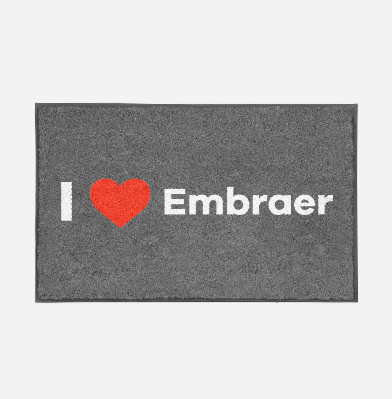 I Love Embraer Designed Door Mats