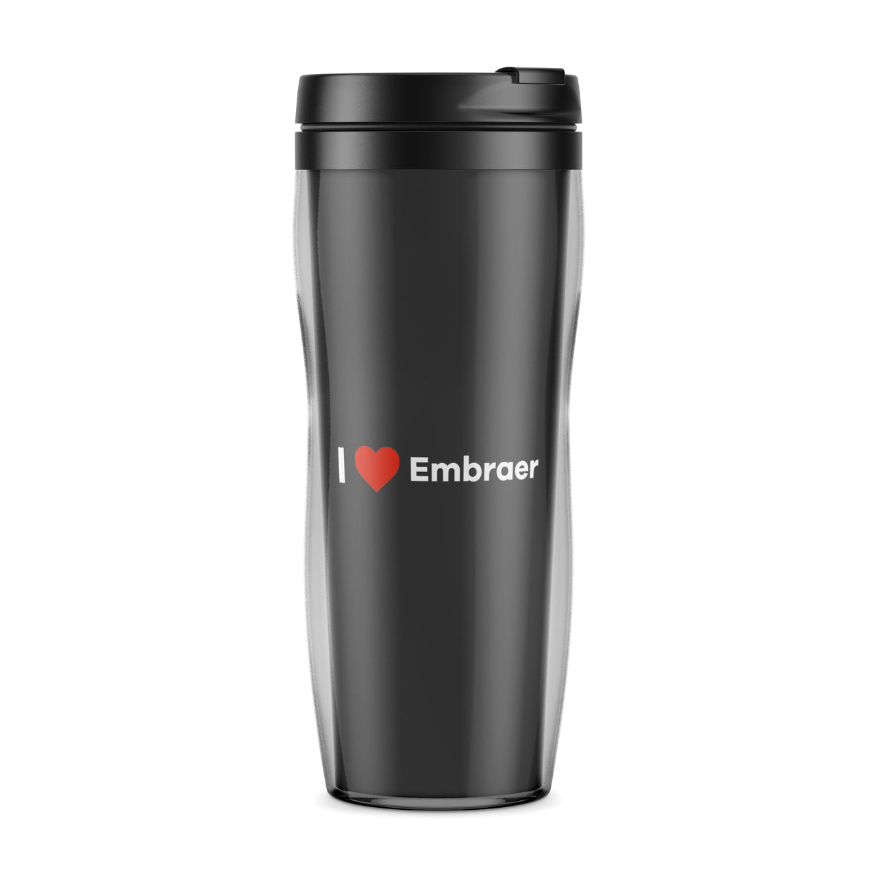 I Love Embraer Designed Travel Mugs