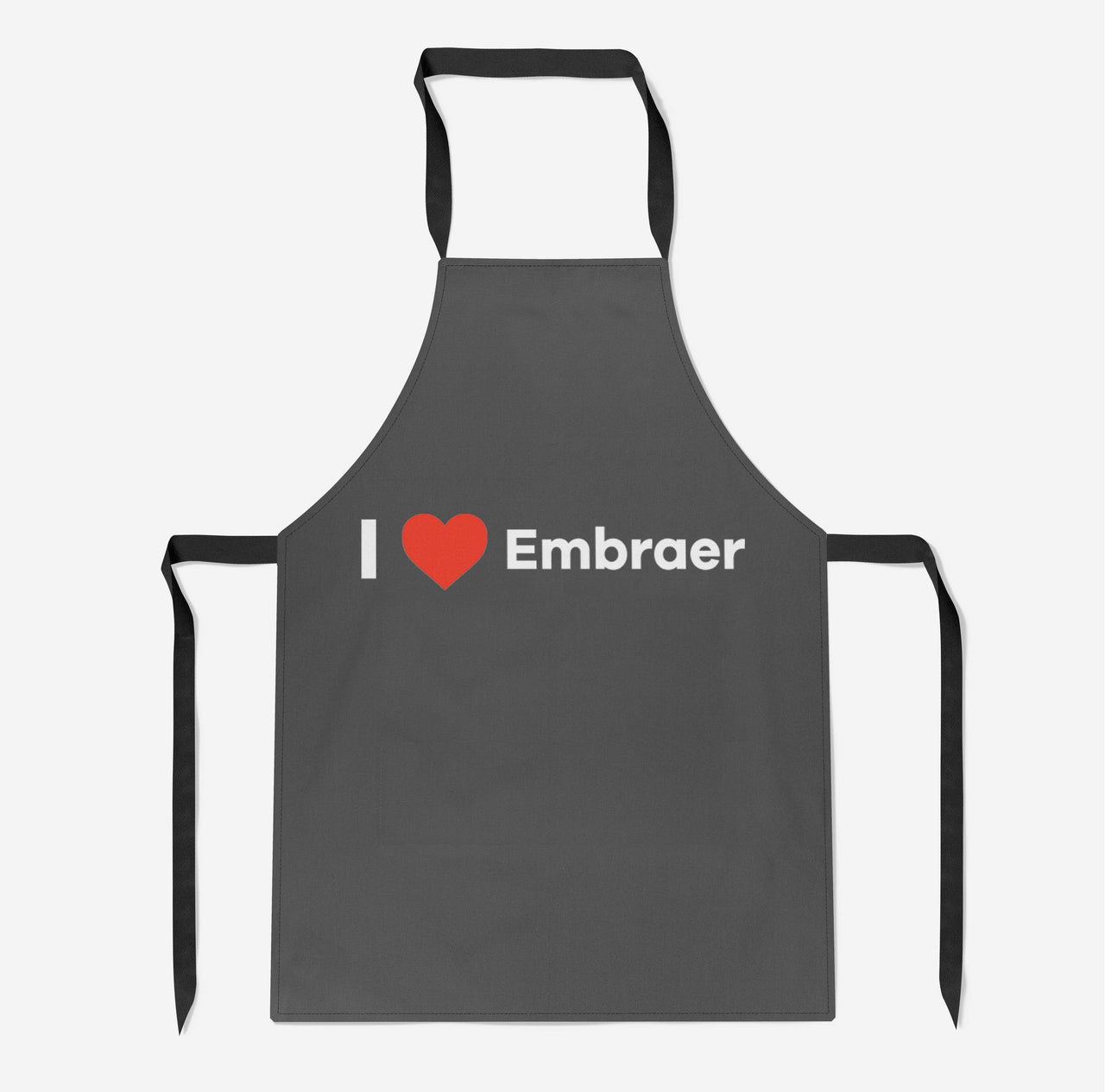 I Love Embraer Designed Kitchen Aprons