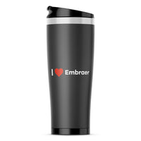 Thumbnail for I Love Embraer Designed Travel Mugs